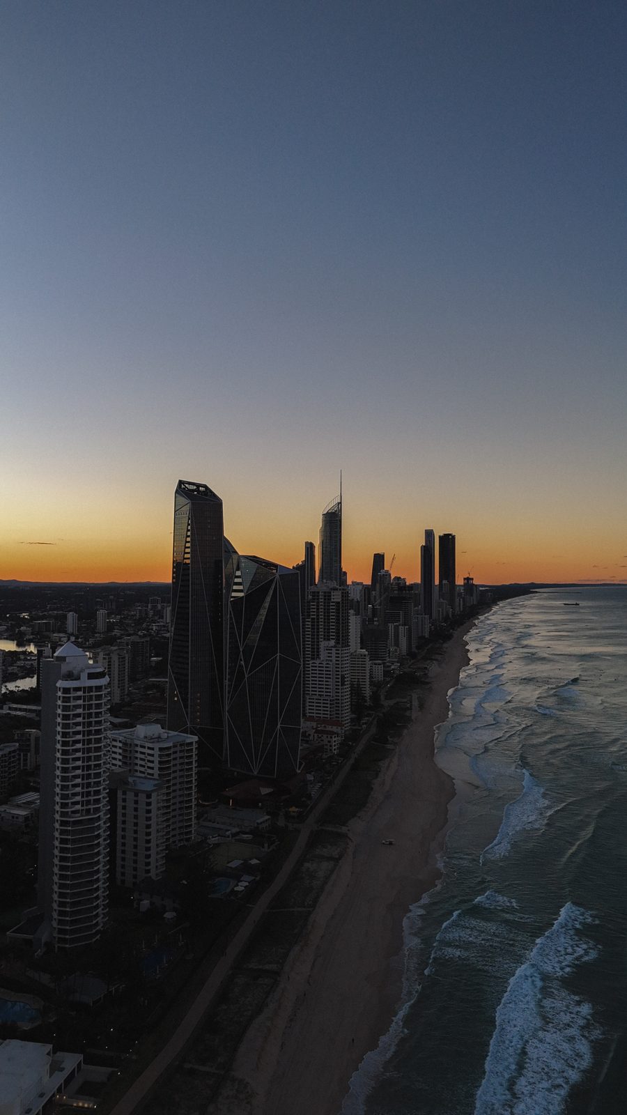 Surfers, from Above